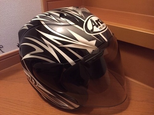 Arai 正品原始设备制造商SZ-RAM 3 Jet Stella 黑色开面头盔XL 尺寸| eBay