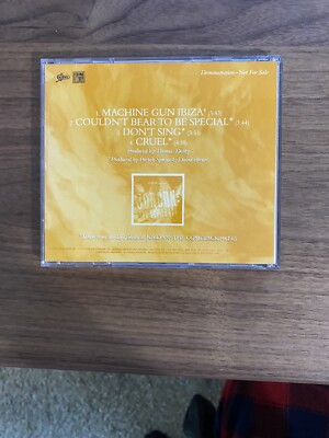 Prefab Sprout - Machine Gun Ibiza - CD, PROMO, 1990, Epic NM #1