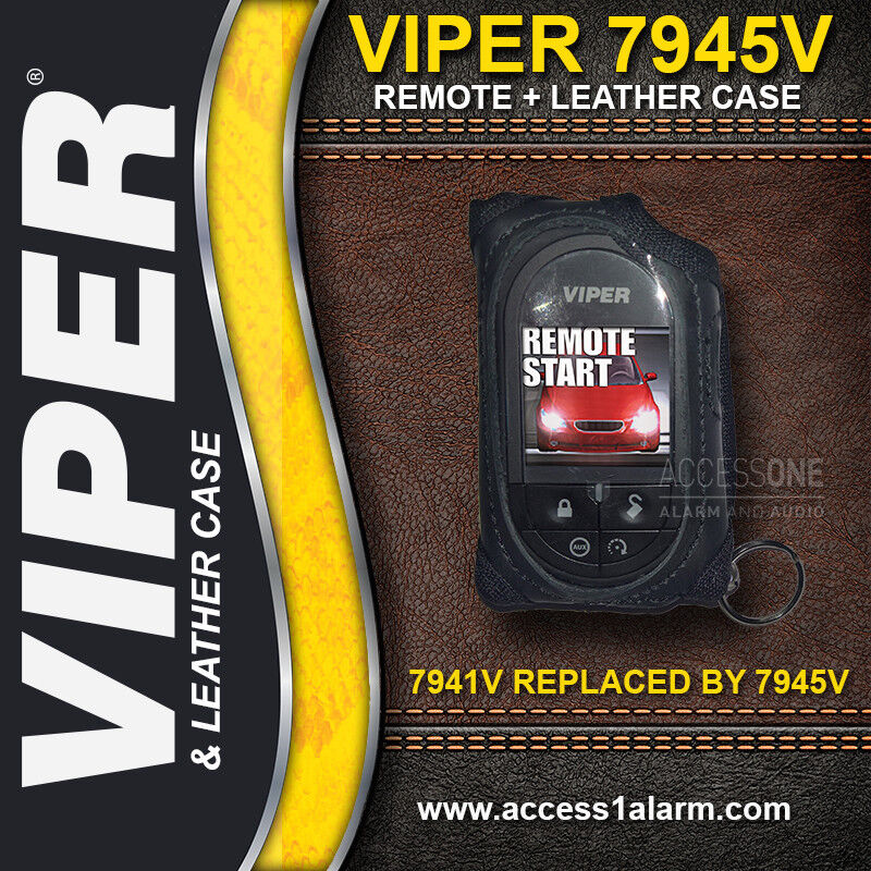 Viper 5906V Protective LEATHER REMOTE CONTROL CASES For Both