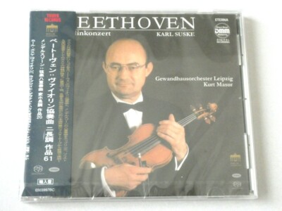 Karl Suske Beethoven Violin Concerto SACD Hybrid TOWER RECORDS