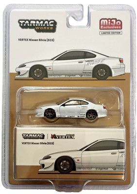 TARMAC WORKS Vertex Nissan Silvia S15 GLOBAL64 MiJo Exclusives