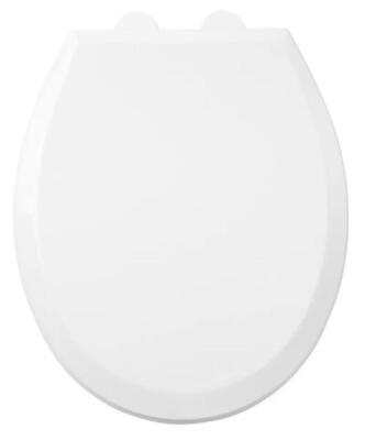 Signature Hardware Milazzo Round Toilet Seat, White SEAT ONLY