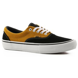 yellow corduroy slip on vans