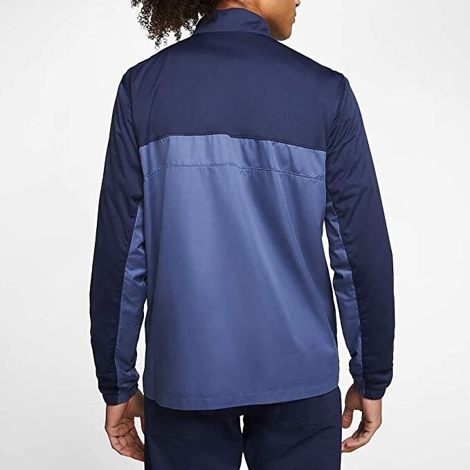 Nike Men's Shield Victory 1/2 Zip Golf Jacket Navy Sz 2XL BV0387