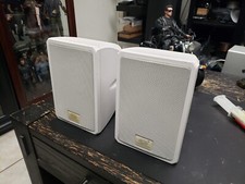 CRESTRON SAROS SR4T-W-T 6504624 4 2Way Surface Mount White Speakers Pair TESTED