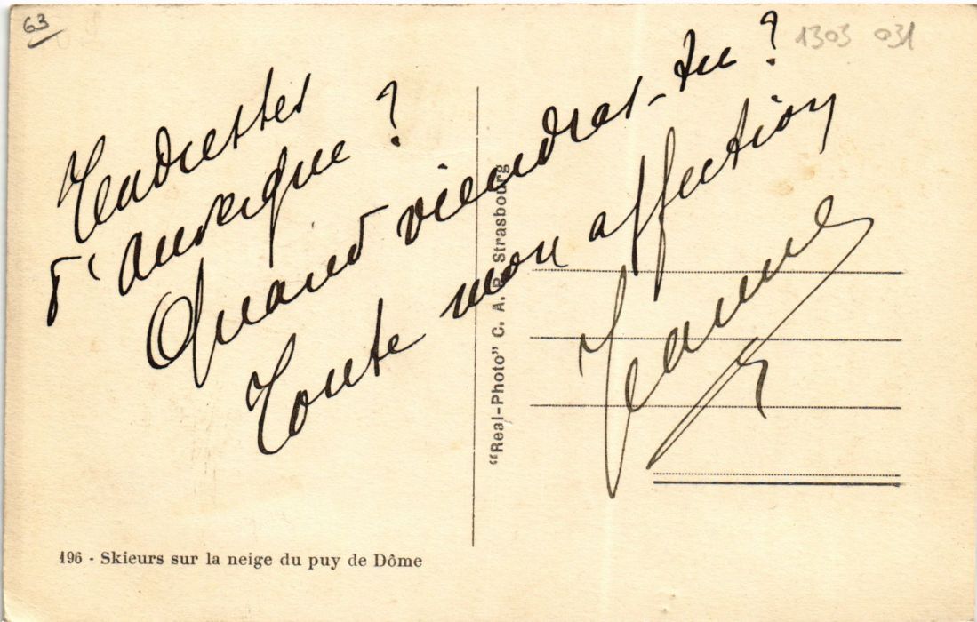 Carte Postale Ancienne CPA - Pontarlier (25) - Skieurs Et Lugeurs - Originale