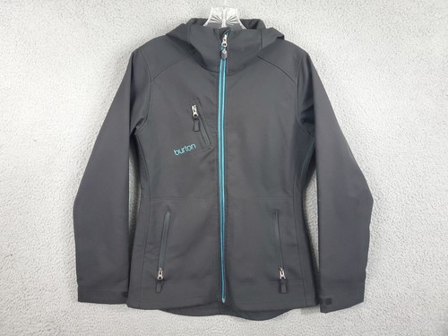 Burton Ho Chi Minh Dry Ride Jacke Damen Größe S grau Softshell Ski Snowboard