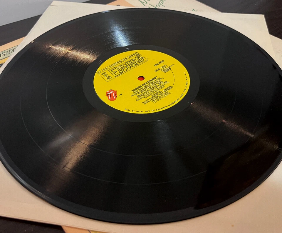 ROLLING STONES - Jamming With Edward (1972) - 12" Vinyl Record LP - VG+ - Image 4 of 4