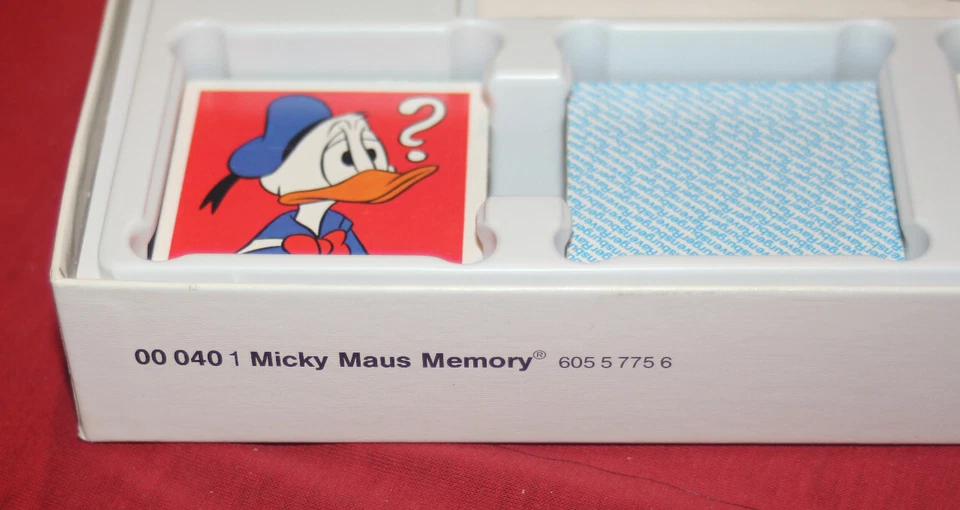 Ravensburger - Micky Maus Memory - Vintage 1980 - Disney - sehr guter Zustand - Bild 4 von 4