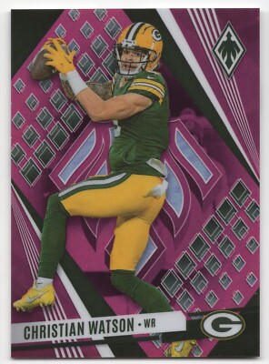 2023 Panini Phoenix CHRISTIAN WATSON #65 Pink /175-Packers