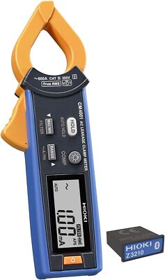 HIOKI AC Leak Clamp Meter CM4001-90 Adapter set 60 mA~600 A  Comparator Function