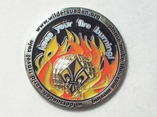 2008 Wildcoin LE - Keep Your Fire Burning - Nickel Finish - Unactivated Geocoin