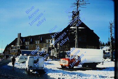 1967 35mm Slide Timberline Lodge Mount Hood Oregon #7457