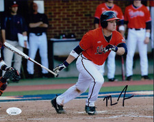Matt Thaiss Virginia Cavaliers Signed 8x10 Matte Photo JSA Authenticated