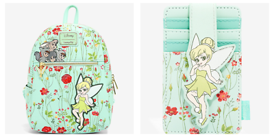 Loungefly Disney Peter Pan Tinkerbell Lost Boys Floral Mini  display picture 3