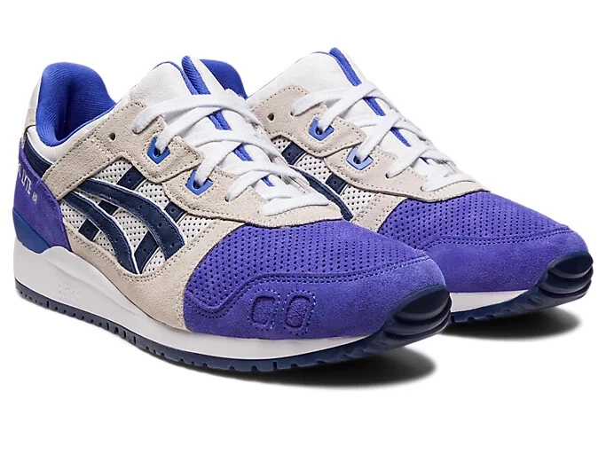 ASICS GEL-LYTE III OG 1201A762 401 Sapphire Indigo Blue Sports Style Shoes