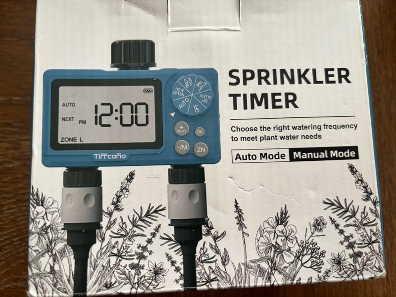 Tiffcofio Dual Automatic/ Programable Water Sprinkler
