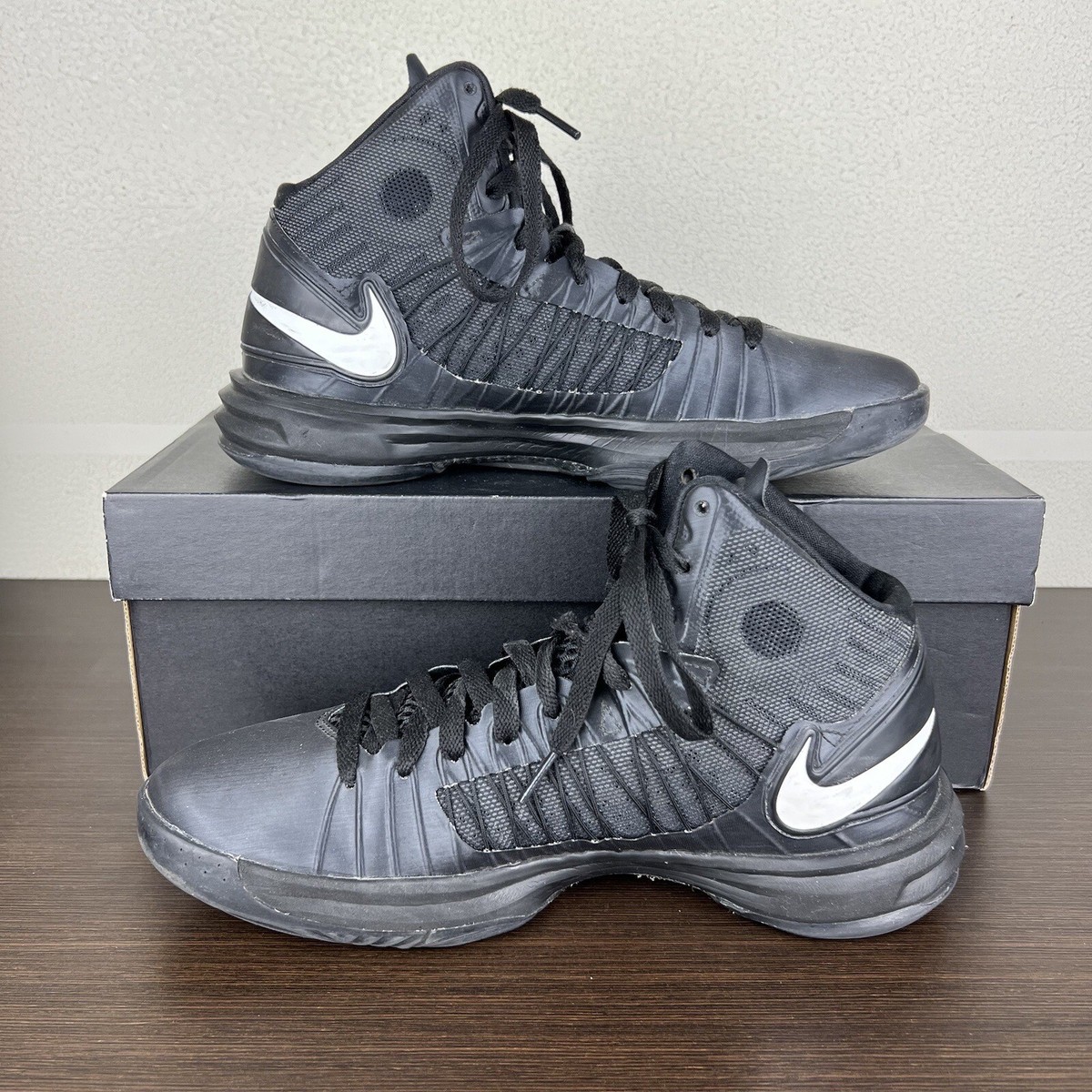 Rare Nike ID Hyperdunk Blue Red 553201-991 Basketball Shoes Sneakers US 9.5 Rare Nike Zoom Hyperdunk 2011 Mens 8.5 Blake Griffin Red  main image 2