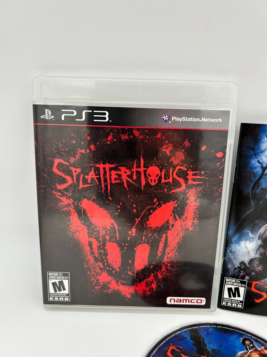 SPLATTERHOUSE Sony PlayStation 3 PS3 CIB Complete Box Manual