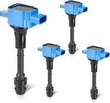 ✅Set of 4 Ignition Coil for 2002-2006 Nissan Altima Sentra X-Trail Coil Pack 2.5
