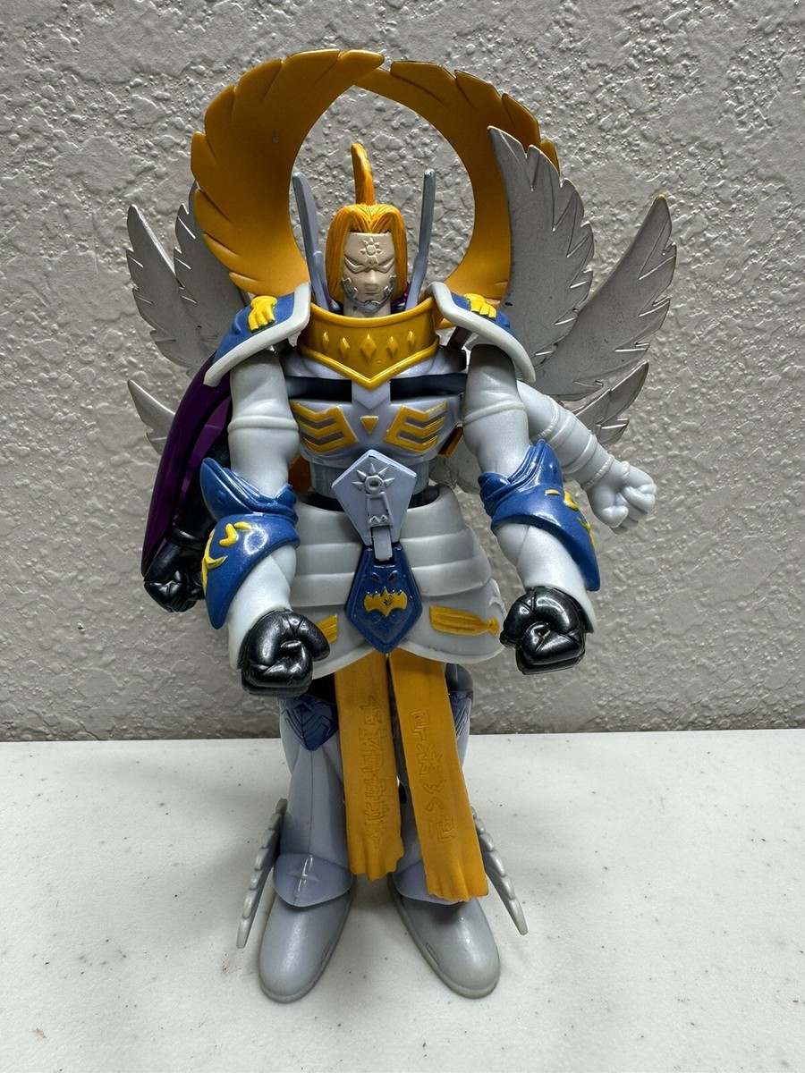Vintage BANDAI Digimon Digivolving Magnaangemon to Vintage BANDAI Digimon Digivolving Magnaangemon to
