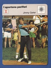 1979 Swedish Sportscaster golf #38-06 Jimmy Carter