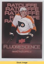 2022-23 Upper Deck Series 2 Fluorescence Red Isaac Ratcliffe #F-17 READ 7l6