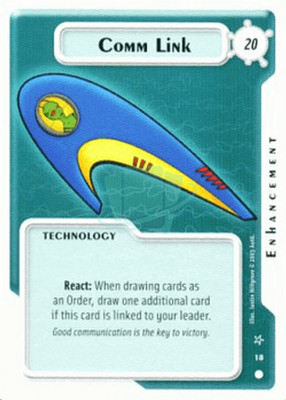 Comm Link - Challenge - HumAliens CCG