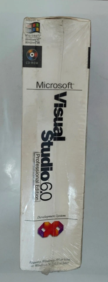 Microsoft Visual Studio 6.0 Professional Edition Sealed Slighlty Crushed - Image 4 of 4