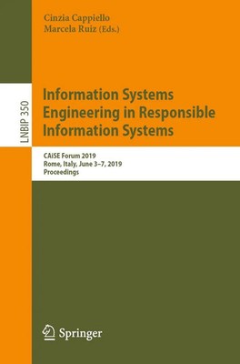 Information Systems Engineering in Responsible Information Systems Taschenbuch