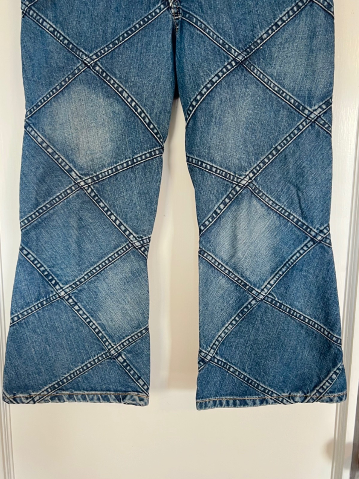 Junya Watanabe Diamond Quilted Patchwork Denim Je… - image 4