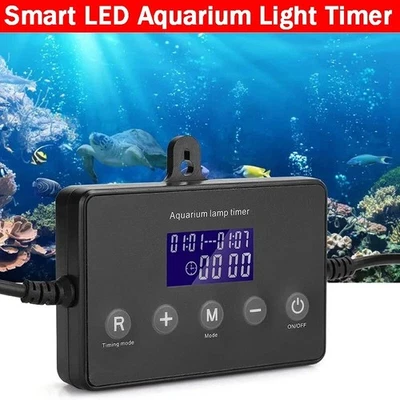 Controlador temporizador atenuador de luz LED para acuario pecera amanecer atardecer modulador