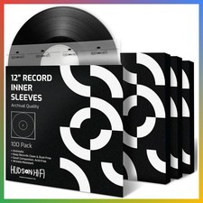 Vinyl Record Inner Sleeves 100 Anti Static Rice Paper LP Album Protection