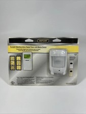 DEFIANT Daylight Adjusting Indoor Digital Timer Motion Sensor 1000015589  NEW 