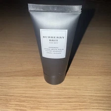 BURBERRY BRIT FOR MEN SOOTHING AFTER SHAVE BALM 100ml 3.3 Fl Oz France rare !!! 
