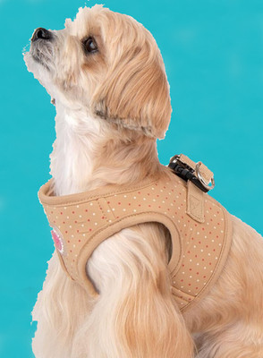 New York Mila Step-in Vest Hundegeschirr Harness B- Beige - M  unbenutzt Etikett