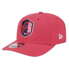 New Era Adult St. Louis City SC 9SEVENTY Poly Red MLS Adjustable SnapBack Hat
