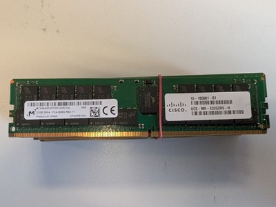 Cisco UCS-MR-X32G2RS-H | RAM 32GB 2Rx4 PC4-2666V-RB2-11 - Micron