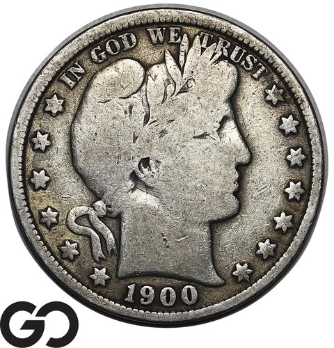 1900 Barber Half Dollar