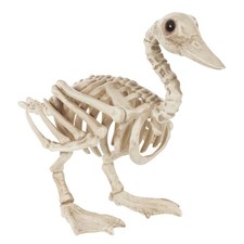 Seasons 11" Skeleton Duck Halloween Decoration