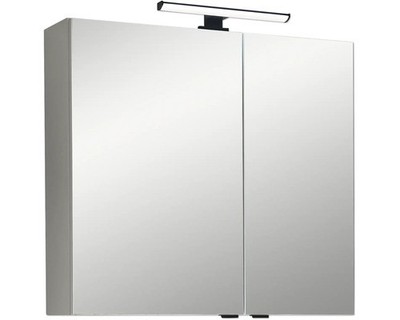 Spiegelschrank Pelipal Quickset 500 67,2 x 20 x 64 cm kaschmir 2-türig LED IP 44