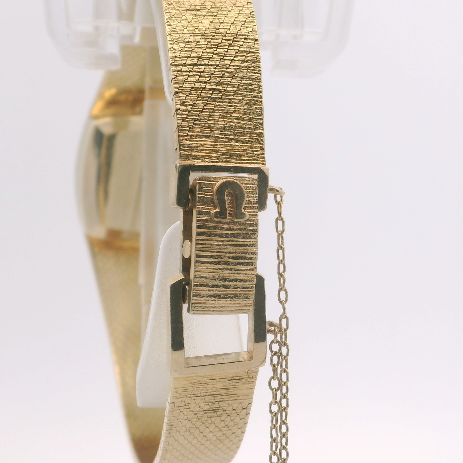 Vintage 14k gold ladies omega watch image 5