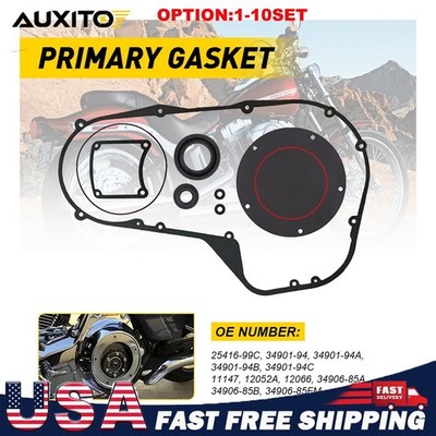 Clutch Primary Cover Gasket W/Seal Kit For 1999-2006 Harley Davidson Road Glide