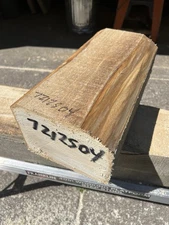 5.75” X 7.75” X 16” Big Solid Basswood Carving Turning Wood Block!