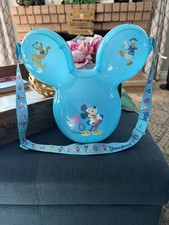 Disneyland 70th Anniversary Mickey Mouse Light-Up Balloon Popcorn Bucket - NEW!