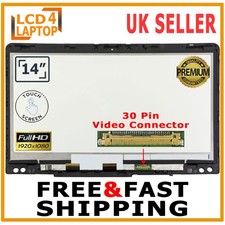 For HP Pavilion x360 14-ba104na 14-ba151na 14" LED Touch Screen Assembly Frame