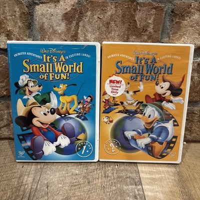 Walt Disneys Its a Small World of Fun - Vol. 1 &2 (DVD, 2006) NEW SEALED!