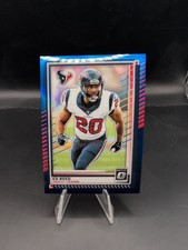 2025 Optic Ed Reed Blue /249 Houston Texans Baltimore Ravens Legend HOF