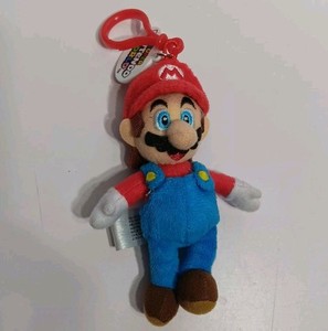 Mario Plush Keychain Clip Universal Orlando EPIC Universe Super Nintendo World