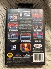 Terminator T2: The Arcade Game (Sega Genesis, 1992) Complete